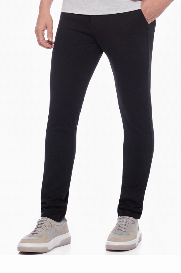 Calça Alfaiataria Malha Premium Urban Slim Fit Dockston