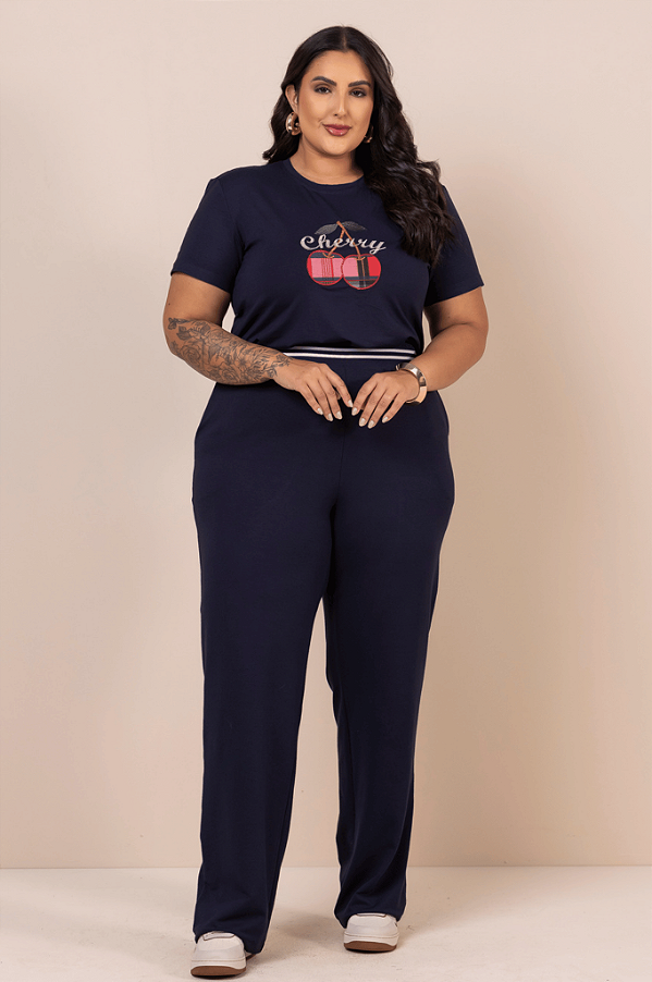 T-Shirt Feminina Cherry MediModas