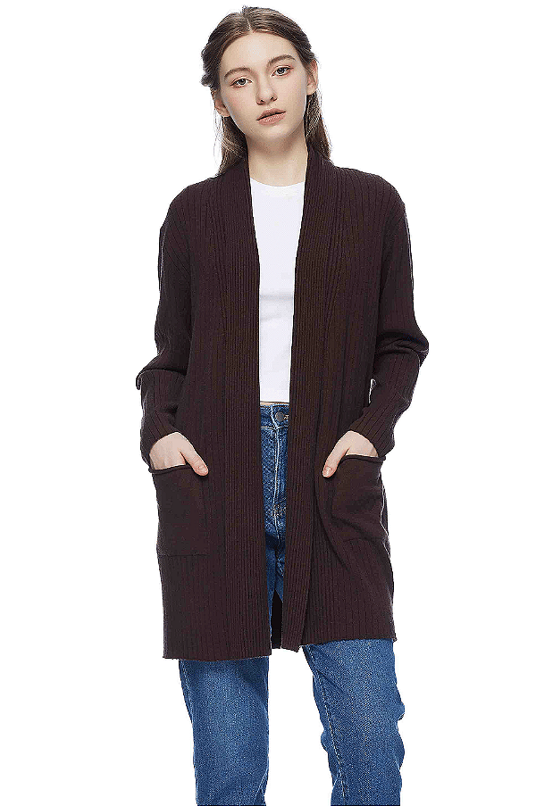 Cardigan Tricôt Feminino Maciez e Estilo Casual Premium Facinelli