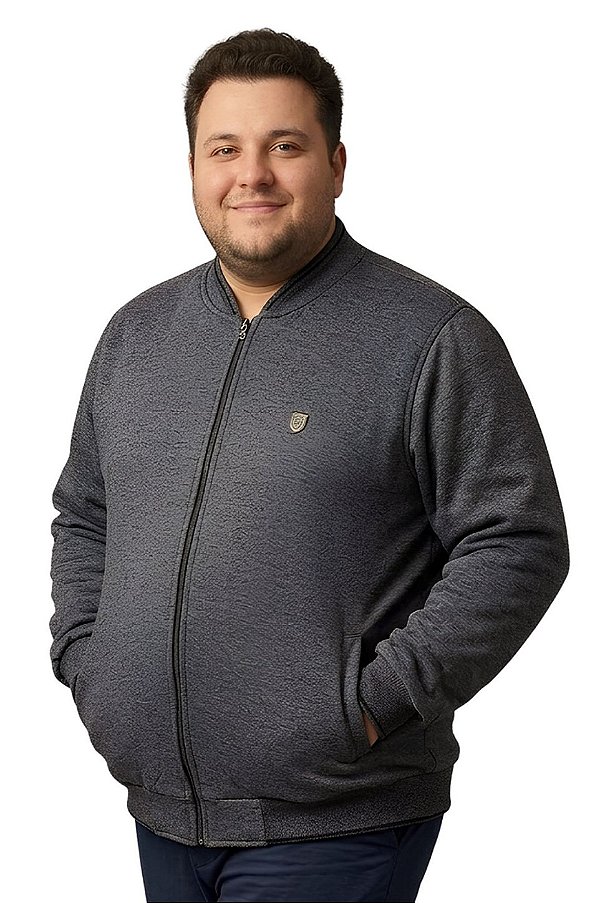 Jaqueta Masculina Básica sem Capuz Venere