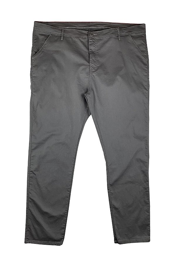 Calça Jeans Sarja Masculina Plus Tradicional Box Jeans
