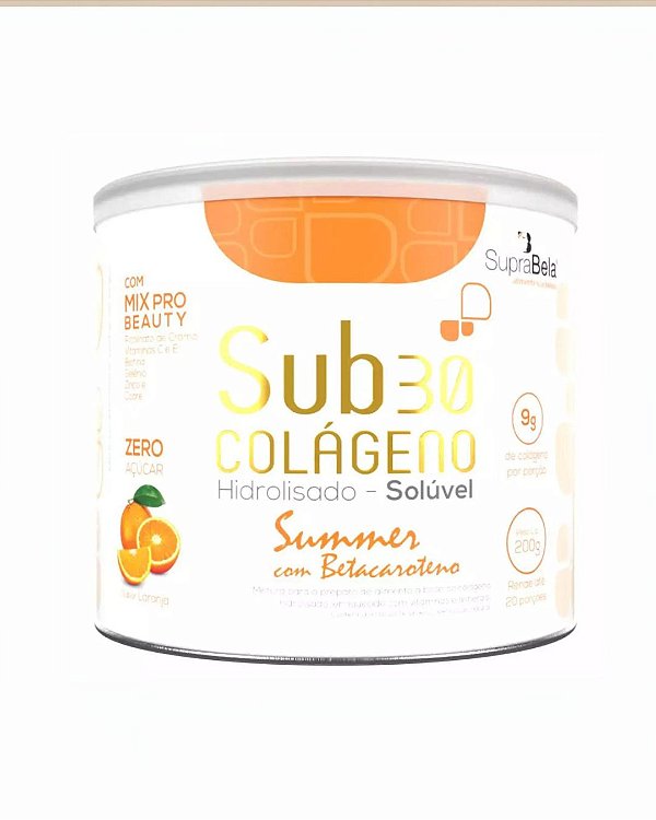 Sub 30 Colágeno Hidrolisado Solúvel