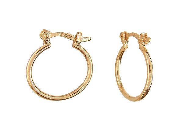 BB 0119 Brinco Argola Fio 2CM BRUNA Semijoias