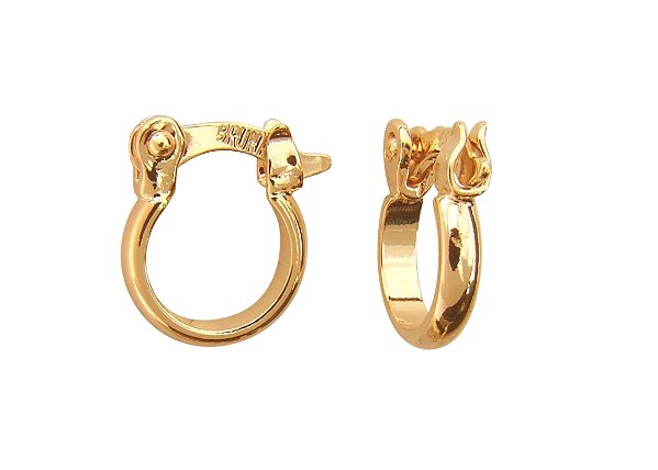 BB 0131 Brinco Argola Infantil 1CM BRUNA Semijoias