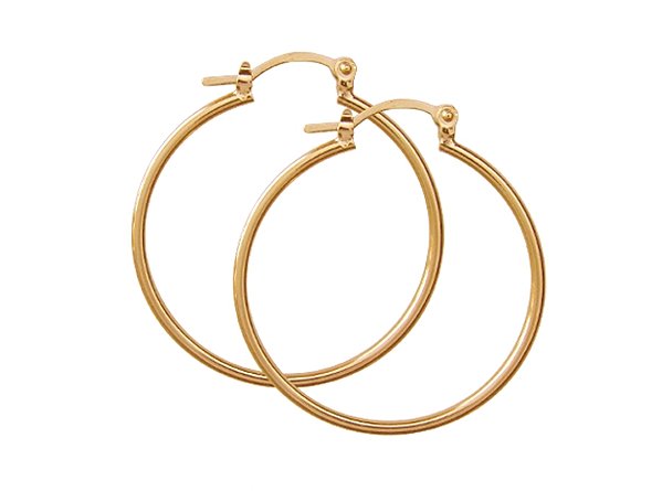 BB 2191 Brinco Argola de 4CM BRUNA Semijoias