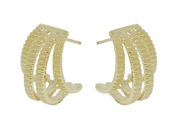 BB 2838 Brinco Fixo Curvado BRUNA Semijoias