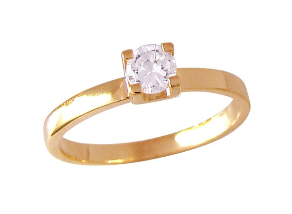 AB 1254 Anel Solitário Cartier BRUNA Semijoias