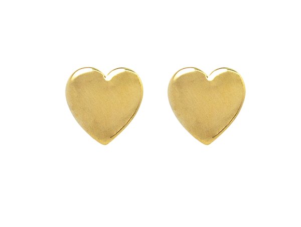 BB 3051 Brinco Coração P de 8mm BRUNA Semijoias