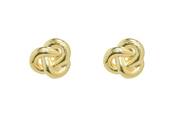 BB 3055 Brinco Nó Tamanho G de 1,2CM BRUNA Semijoias