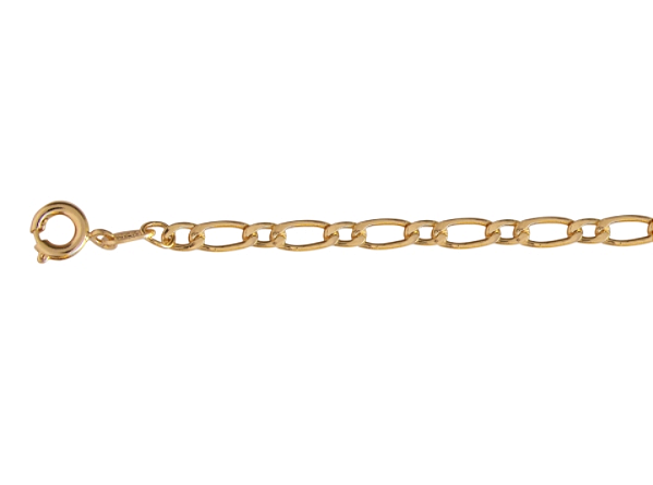 CE 0028 Corrente Elos 1x1 3mm BRUNA Semijoias