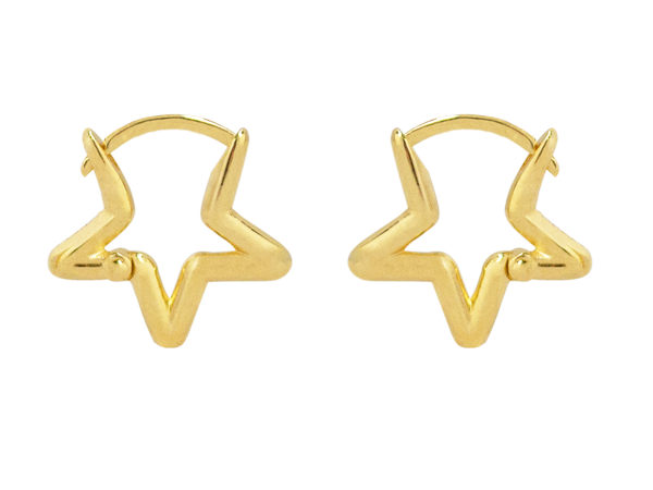 BB 3070 Brinco Piercing Estrela 1,3CM BRUNA Semijoias