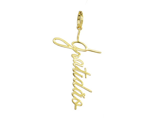 MB 1281 Medalha Cruz Gratidão 4,5cm BRUNA Semijoias