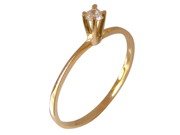 AB 0362 Anel Solitário BRUNA Semijoias