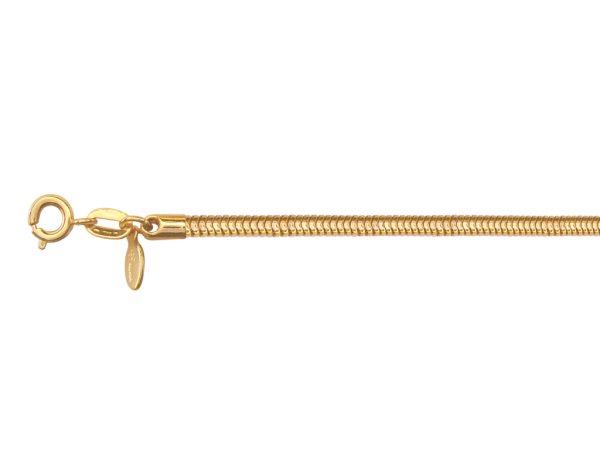 CE 0073 Pulseira Rabo De Rato 3mm BRUNA Semijoias