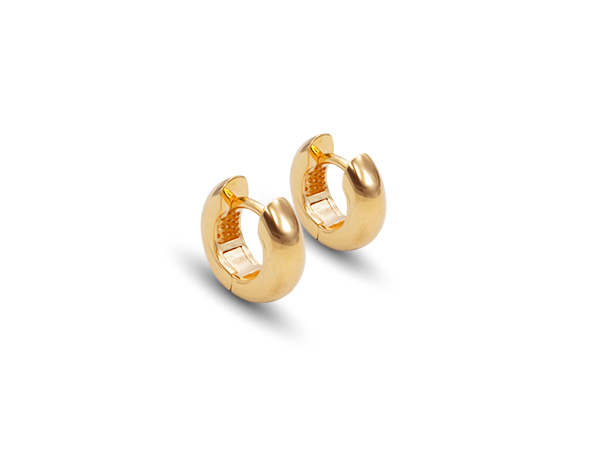 BB 3388 Brinco Argola Lisa 1,5cm BRUNA Semijoias