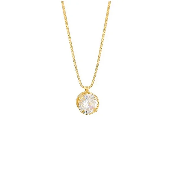 GF 0047 Gargantilha Veneziana 45cm Com Ponto de Luz Redondo 6mm MD Folheados