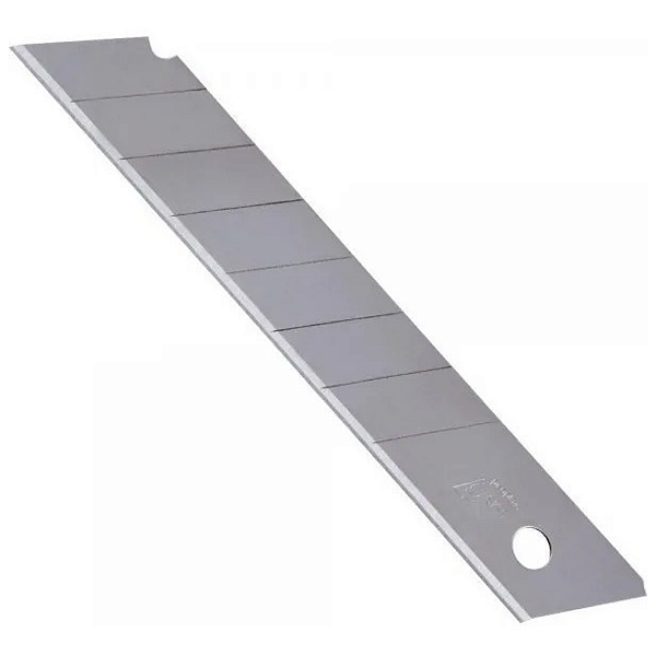 Lamina Para Estilete Largo 18mm Caixa Com 10 Unidades Carbografite