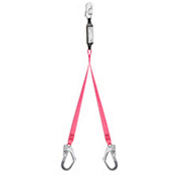 Talabarte Duplo " Y " Com Abs Rosa Dg 8009 Dgmaster