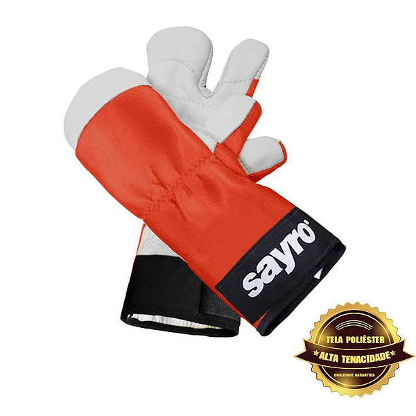 Luva Motosserrista 3 Dedos Lop 610 Sayro Ca 36995