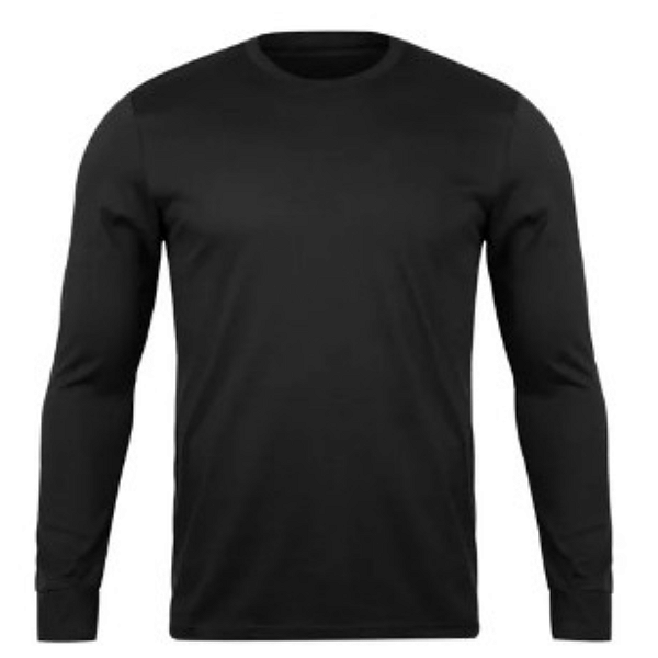 Camiseta Manga Longa Uv 50 Preta Maicol
