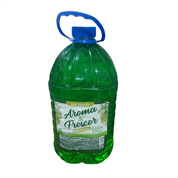 Sabonete Liquido Glicerinado Erva Doce 5l Fuzetto