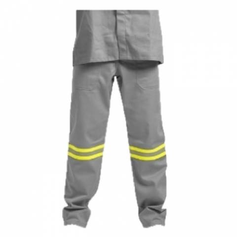 Calça Nr10 Risco 2 Cinza / Verde Maicol Ca 44109