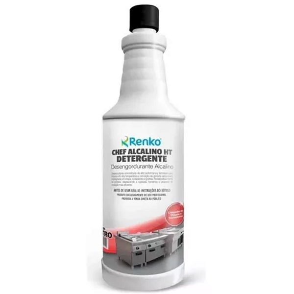Chef Alcalino Ht Detergente Desengordurante 1l Chht Renko
