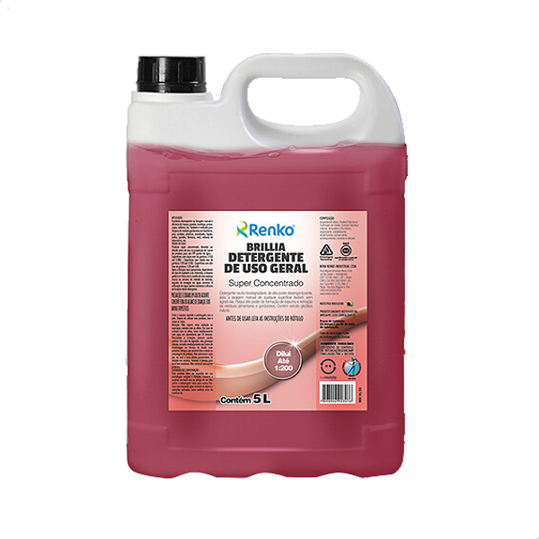 Brillia Detergente Super Concentrado 5l Brsc Renko