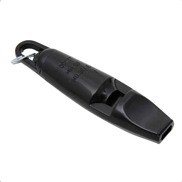 Apito Profissional Bi-vox Mm88 Preto Rocket