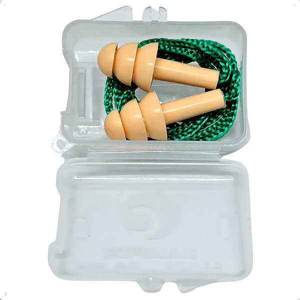 Protetor Auricular Silicone 17 Db Spot Plug Verde Camper Ca 49710