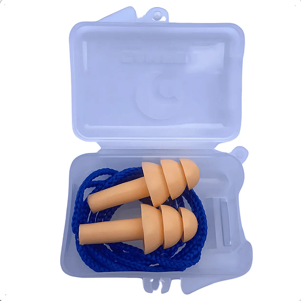 Protetor Auricular Silicone 17 Db Spot Plug Azul Camper Ca 49710