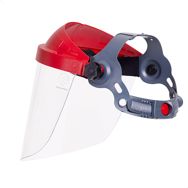 Suporte Easy Lock + Lente Viseira Bolha Incolor Camper Ca 33262