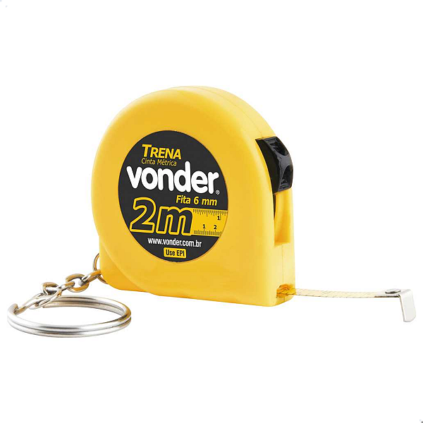 Trena Chaveiro Aço 2m X 6mm Vonder