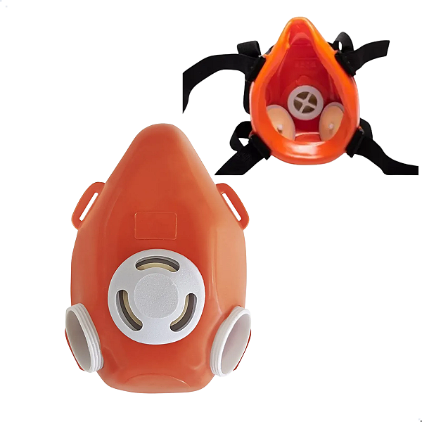 Mascara Fit Semi Facial P/ 2 Filtros Ca 39429 Plastcor