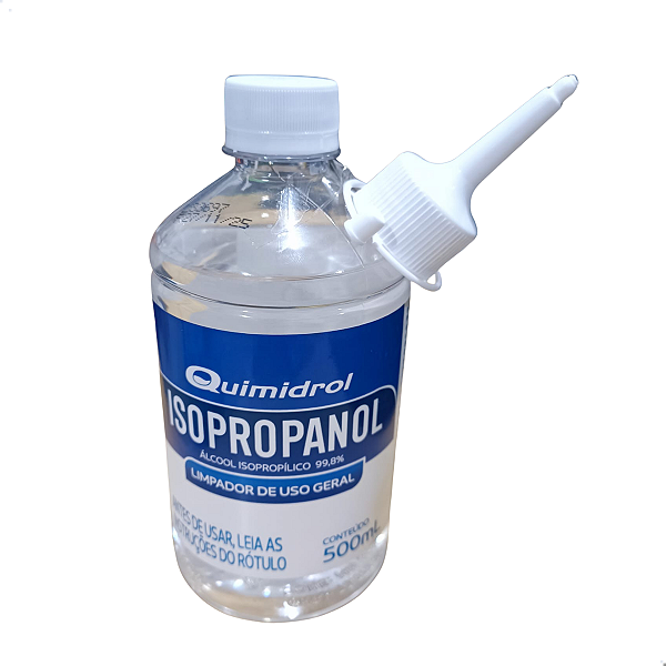 Alcool Liquido 100° Isopropilico 500ml Quimidrol