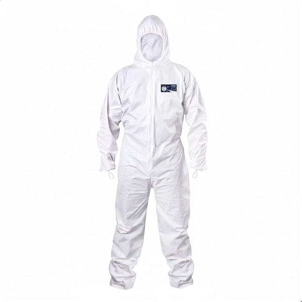Macacao Segurança Branco Promac Handex Ca 52166