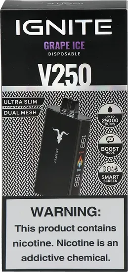 IGNITE V250 GRAPE ICE