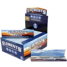 CAIXA SEDA ELEMENTS ULTRA THIN RICE PAPERS