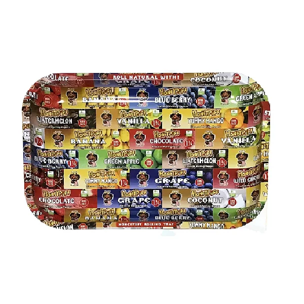 Bandeja De Metal 29x19 Estampada - Honeypuff