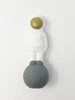 Pipe De Silicone Astronauta Bowl De Vidro