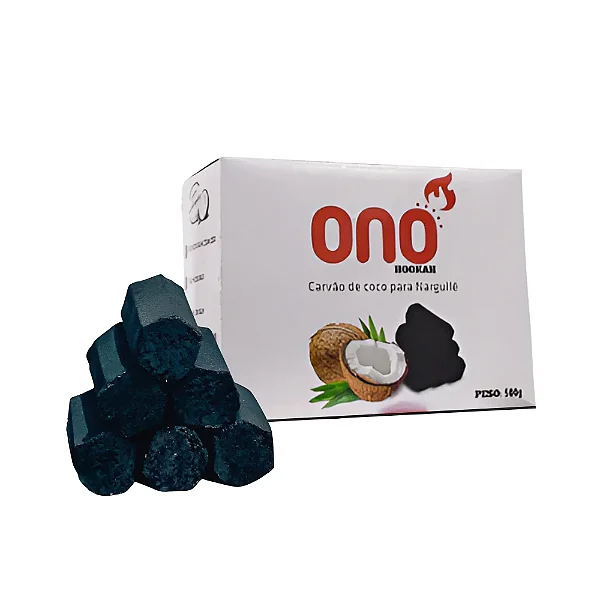 Carvão Ono Hookah Hexagonal - 500g