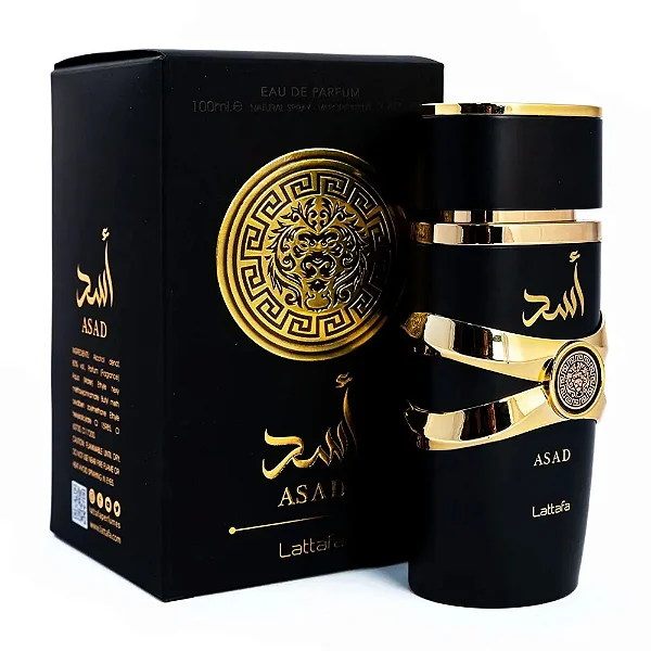 Asad Lattafa Eau De Parfum Masculino - 100 ml