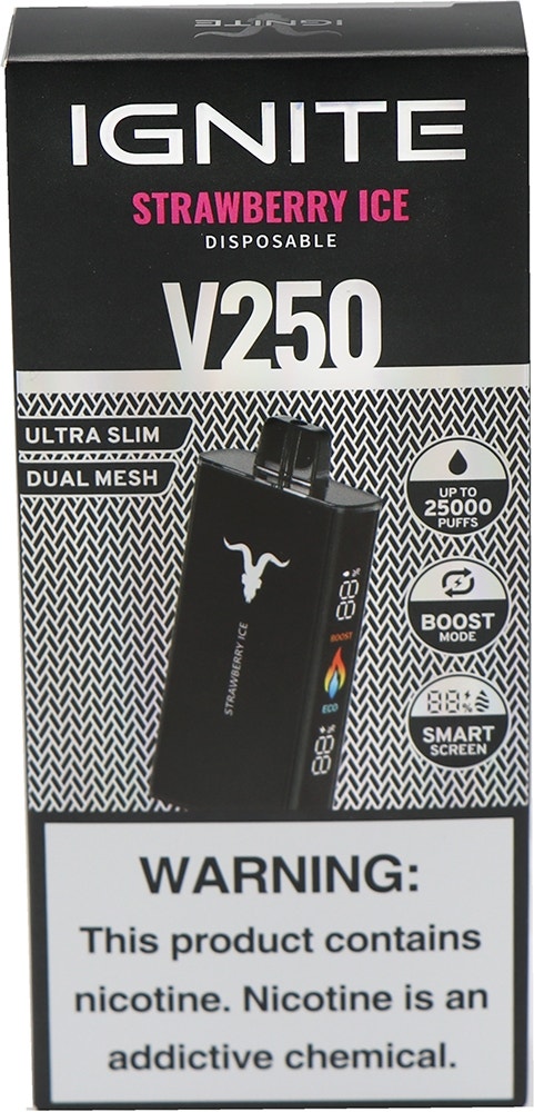 IGNITE V250 STRAWBERRY ICE
