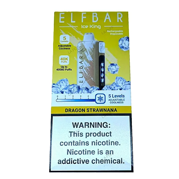 ELFBAR ICE KING 40.000 PUFFS DRAGON STRAWNANA