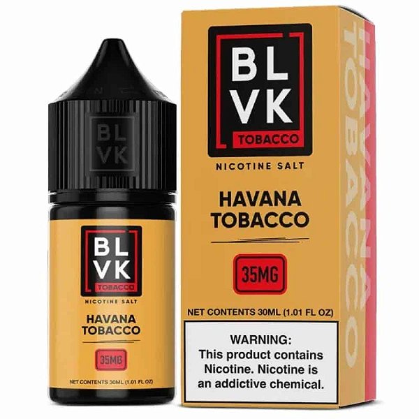BLVK HAVANNA TOBACCO 30ML 35MG