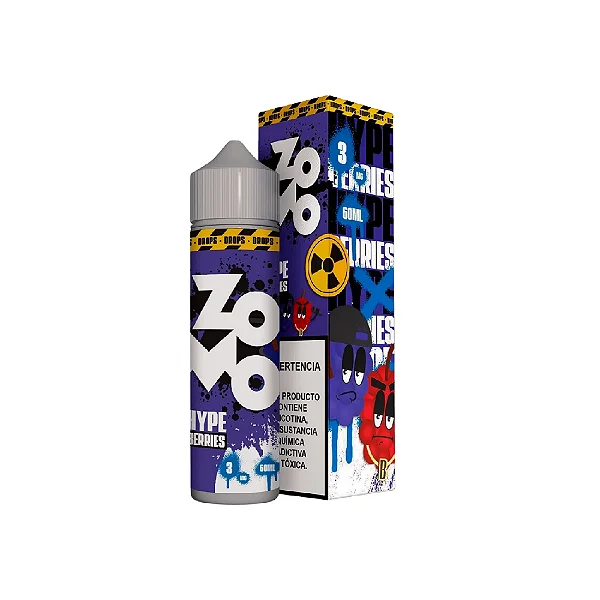 ZOMO 60ML 3MG HYPE BERRIES (HALLS DE FRUTAS VERMELHAS)