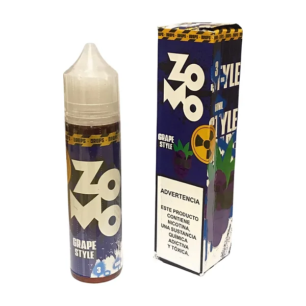 ZOMO 60ML 3MG GRAPE STYLE (HALLS DE UVA)