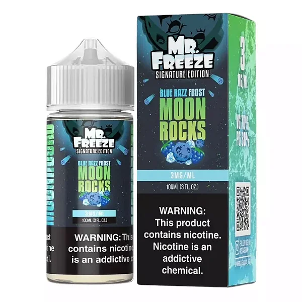 MR FREEZE BLUE RAZZ FROST MOONROCKS 100ML 3MG