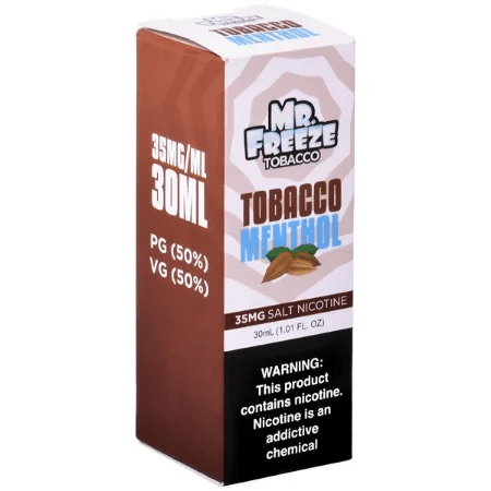 MR FREEZE TOBACCO MENTHOL 30ML 35MG