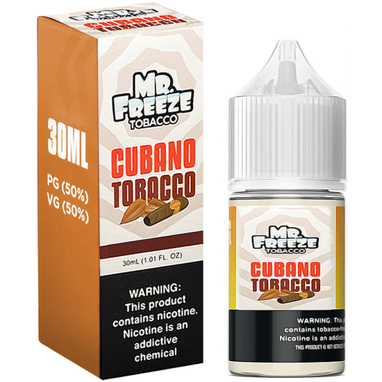 MR FREEZE CUBANO TOBACCO 30ML 35MG